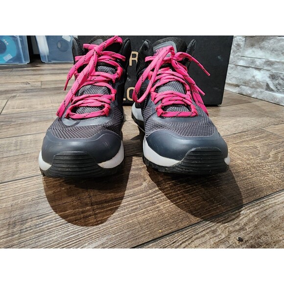 The North Face Activist Mid Futurelight Womens 9.5 Trail Hiking Boots Black Pink - Picture 4 of 9